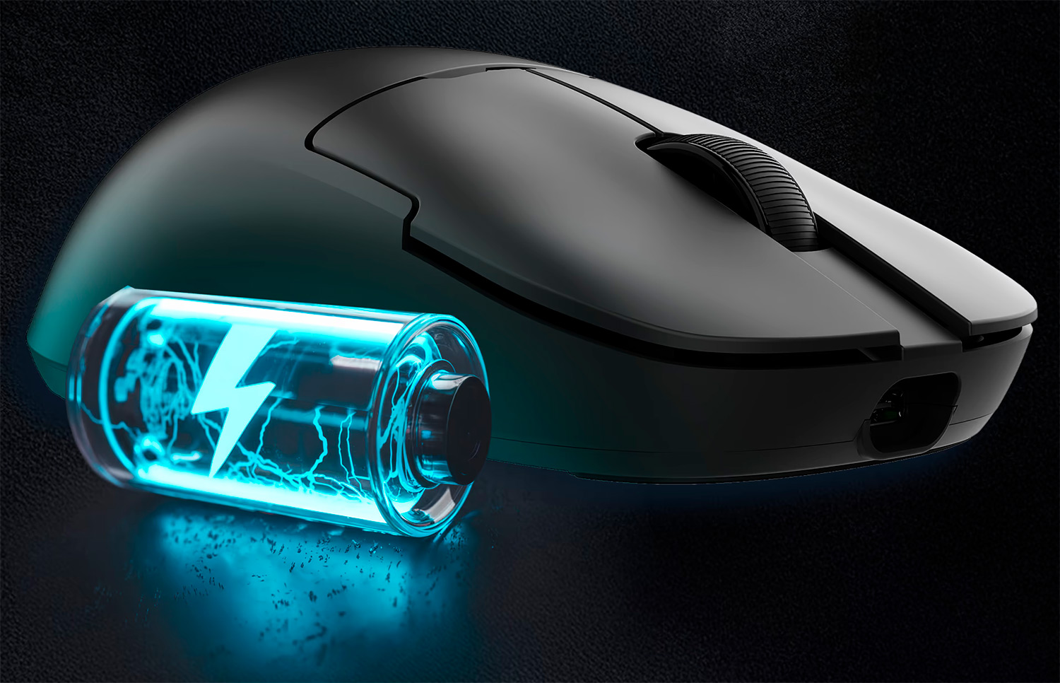 Бездротова миша Ajazz AJ159 APEX 8000 Гц із сенсором PixArt 3950 та зарядною станцією